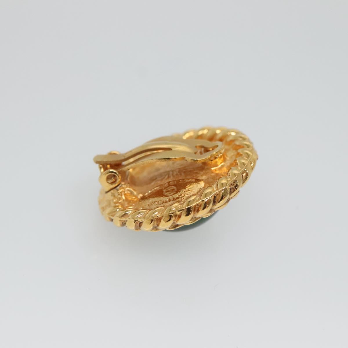 CHANEL Earring metal Gold CC bs25107