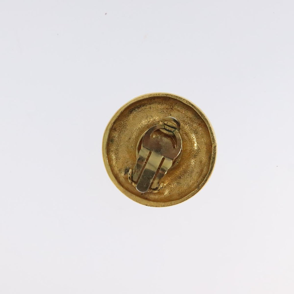 CHANEL Earring metal Gold CC bs25494