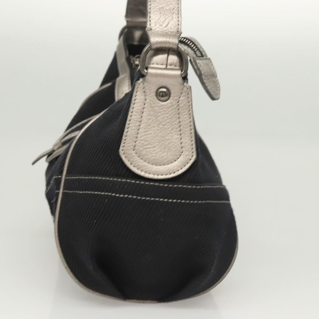 BURBERRY Blue Label Shoulder Bag Canvas Navy bs25498