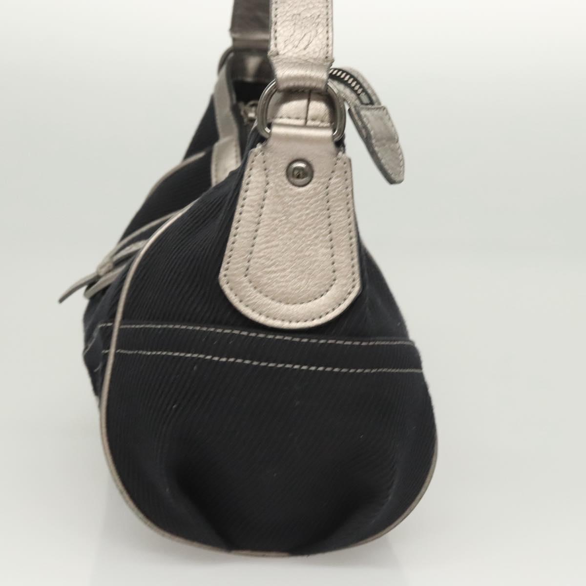 BURBERRY Blue Label Shoulder Bag Canvas Navy bs25498