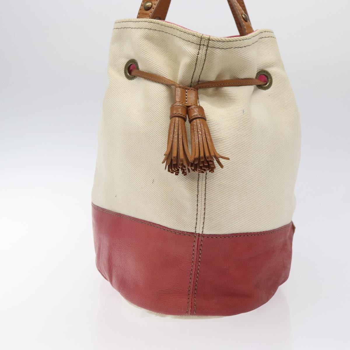 BURBERRY Blue Label Tote Bag Canvas Beige bs25788