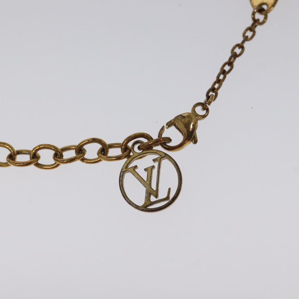 LOUIS VUITTON Bracelet Flower Full Bracelet metal Gold M68127 LV bs26194