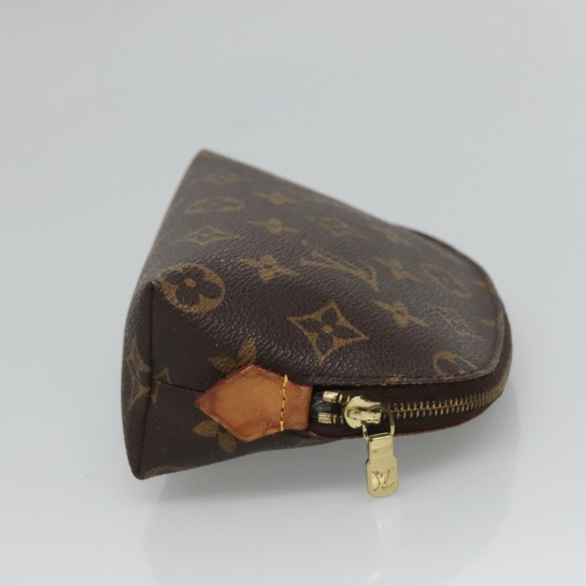LOUIS VUITTON Monogram Pochette Cosmetic PM Cosmetic Pouch M47515 bs26243