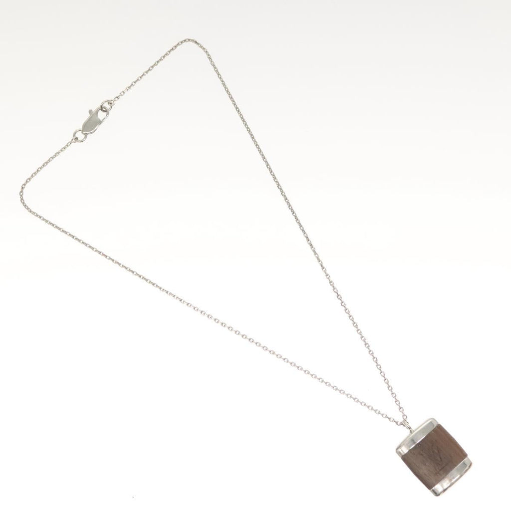 LOUIS VUITTON Pandantif Bois Necklace metal Brown M65372 LV bs26495