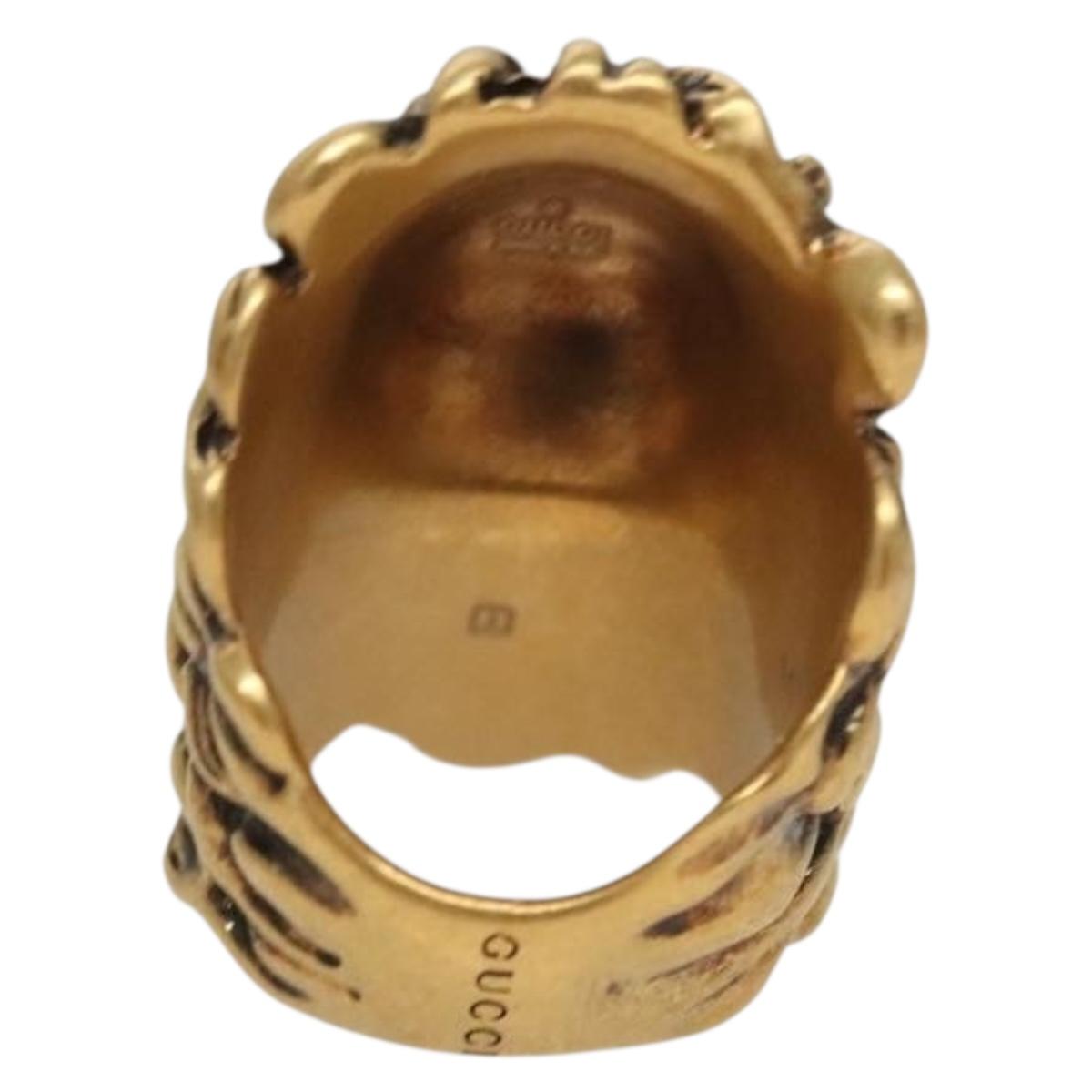 GUCCI Ring Metal Gold bs26778