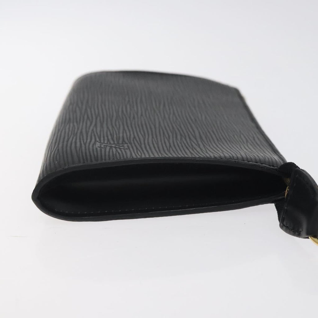 LOUIS VUITTON Epi Pochette Accessoires Pouch Black M52982 LV bs26816
