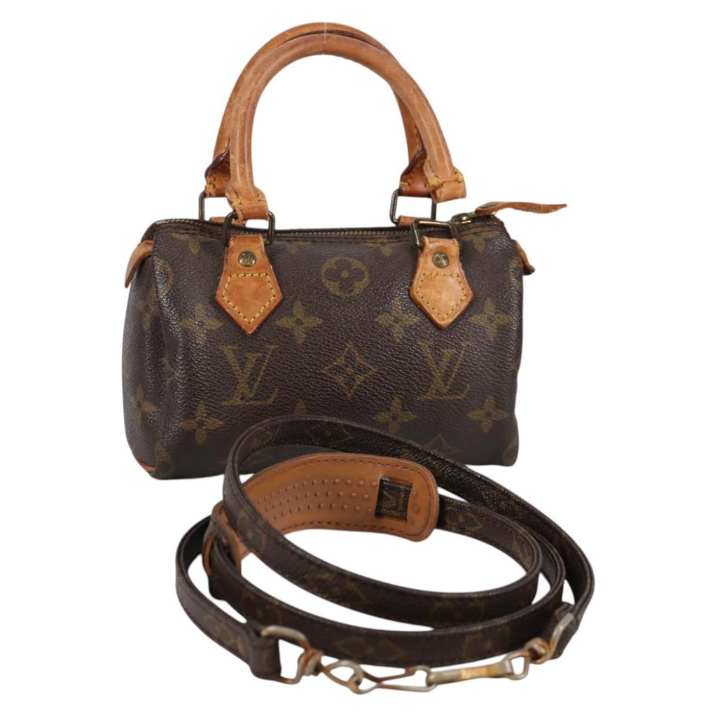 LOUIS VUITTON Monogram Mini Speedy Hand Bag M41534 LV bs27057