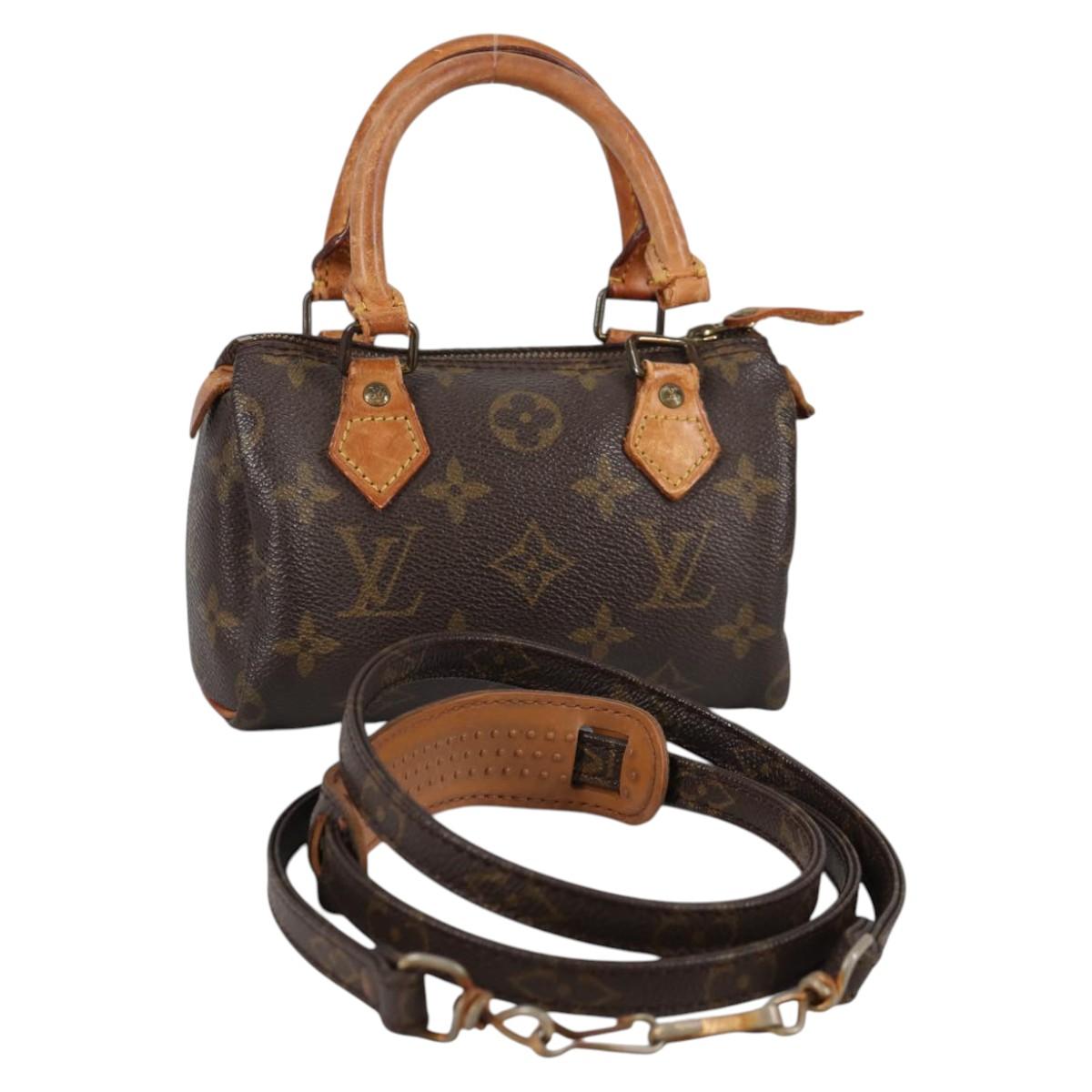LOUIS VUITTON Monogram Mini Speedy Hand Bag M41534 LV bs27057