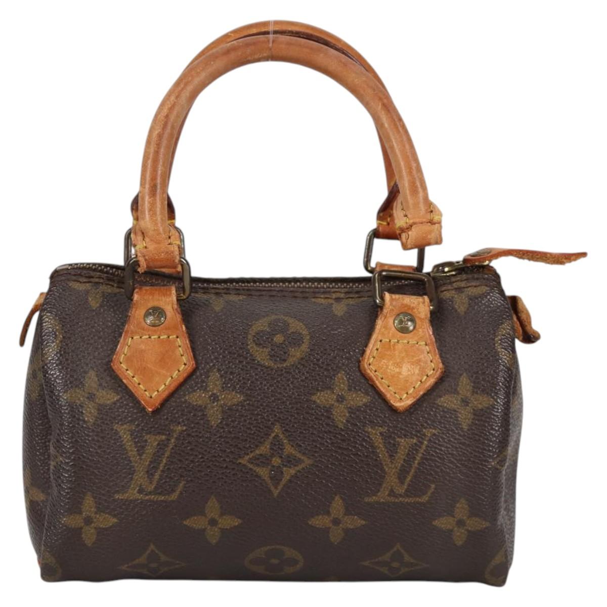 LOUIS VUITTON Monogram Mini Speedy Hand Bag M41534 LV bs27057