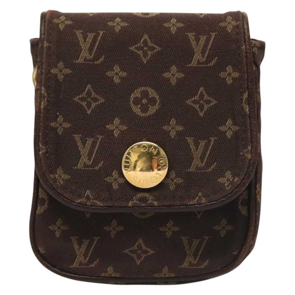LOUIS VUITTON Monogram Mini Pochette Cancun Pouch Brown M95313 LV bs27191