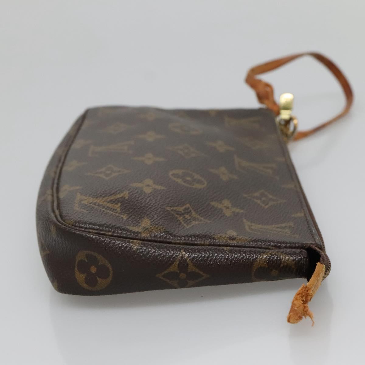 LOUIS VUITTON Monogram Pochette Accessoires Pouch M51980 LV bs27577