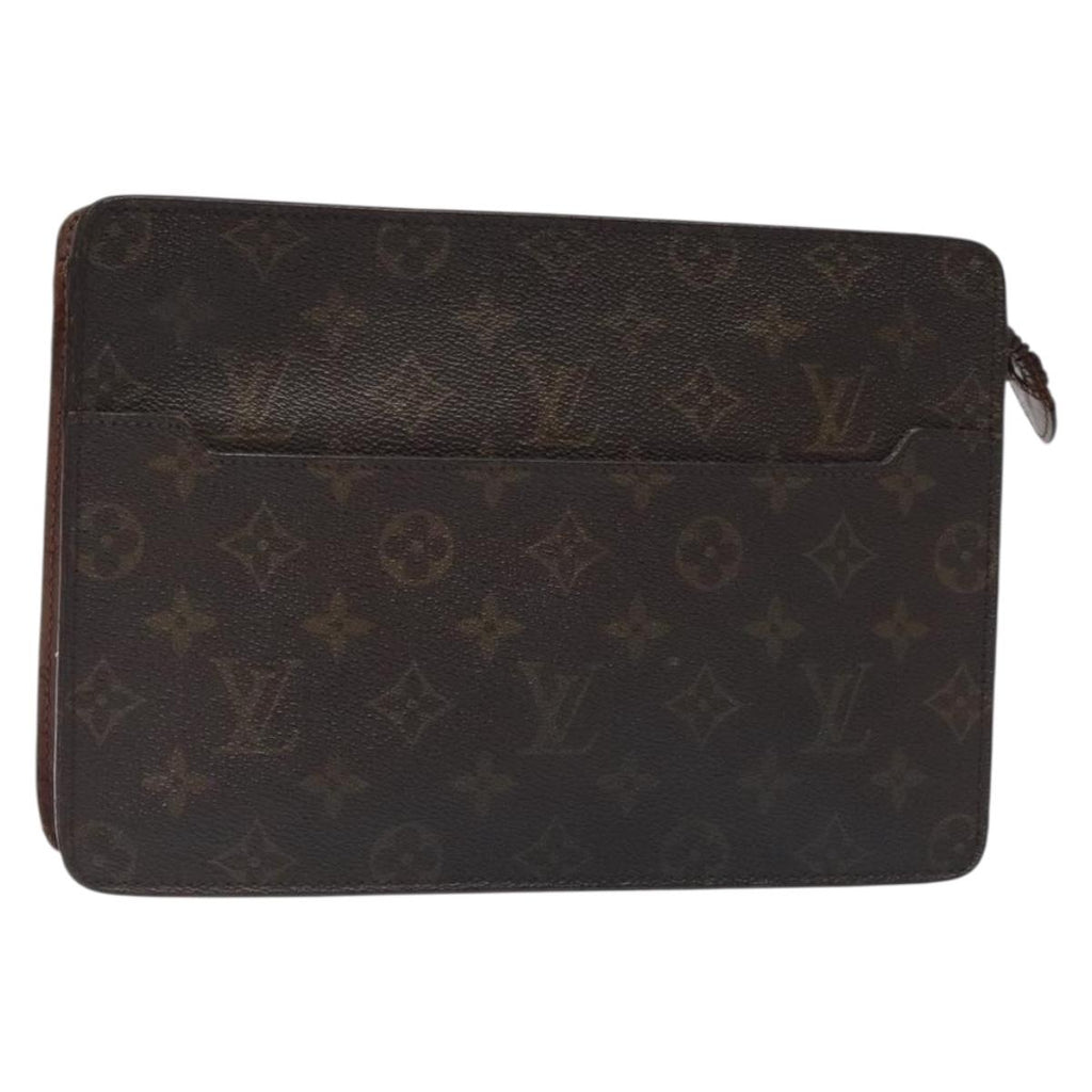 LOUIS VUITTON Monogram Pochette Homme Clutch Bag M51795 LV bs27610