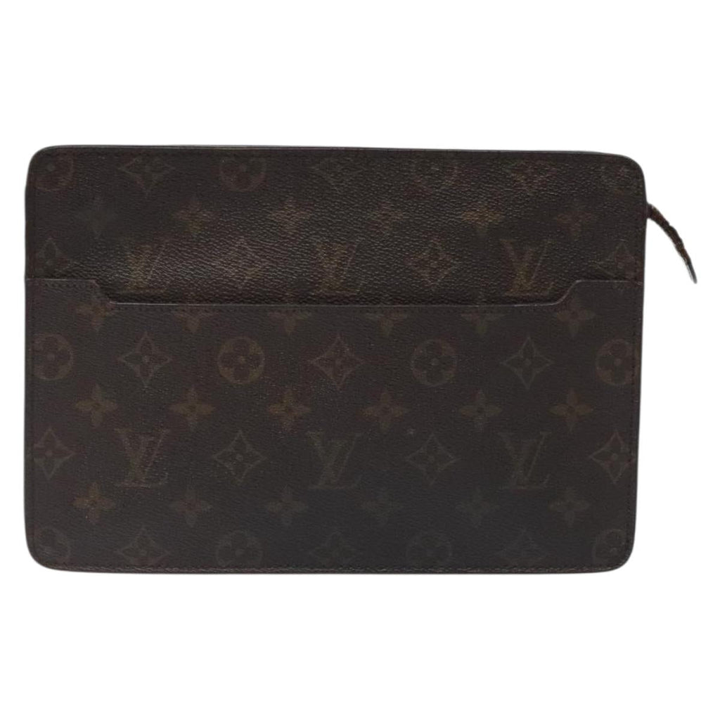 LOUIS VUITTON Monogram Pochette Homme Clutch Bag M51795 LV bs27610