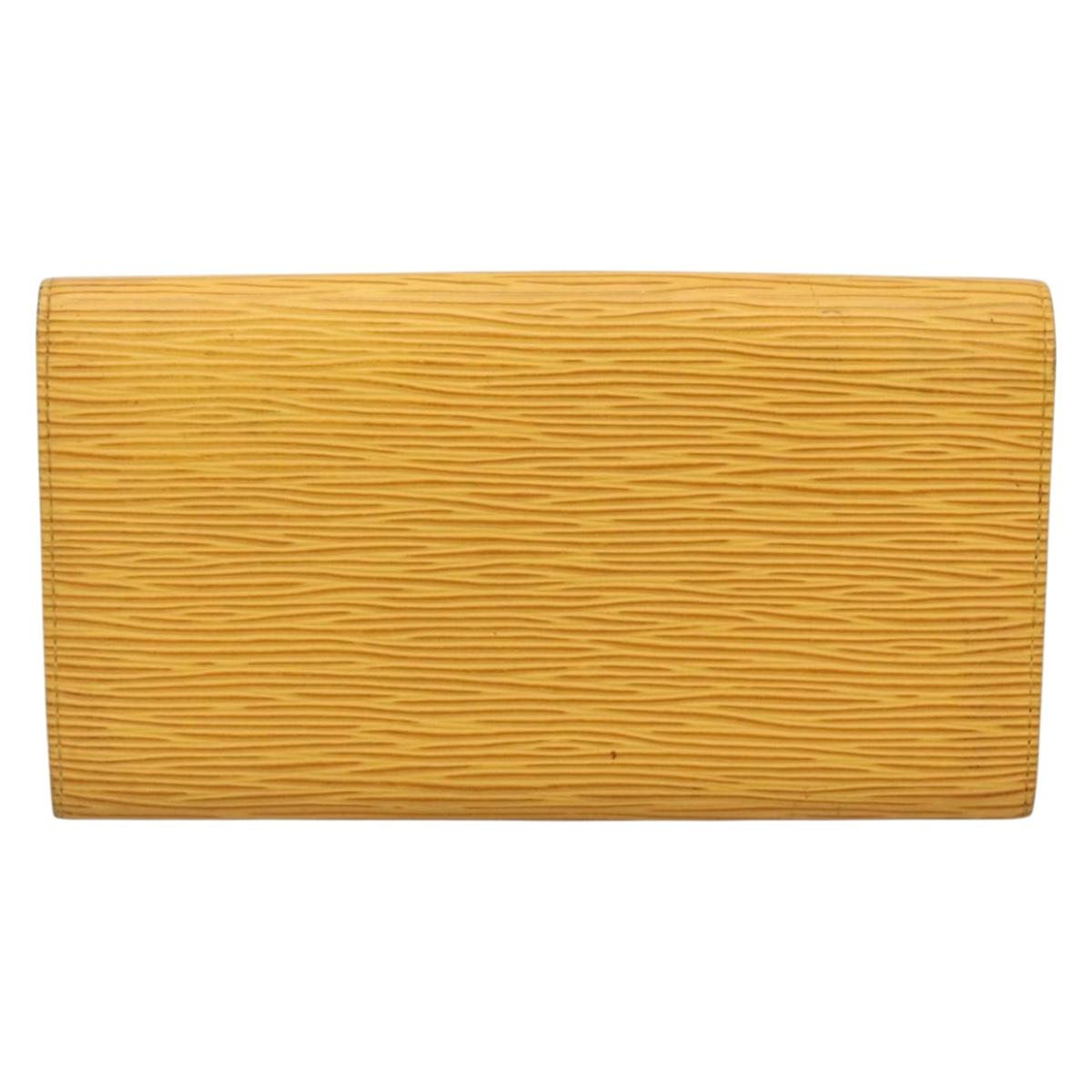 LOUIS VUITTON Epi Pochette Porte Monnaie Credit Wallet M63579 bs27753