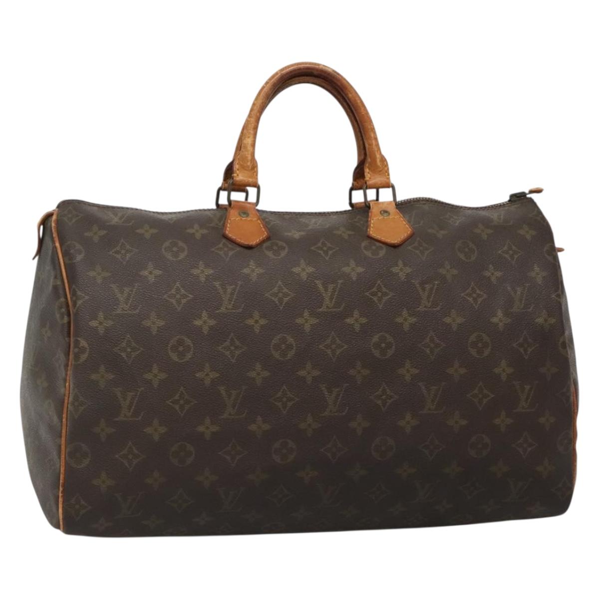 LOUIS VUITTON Monogram Speedy 40 Hand Bag M41522 LV bs28092