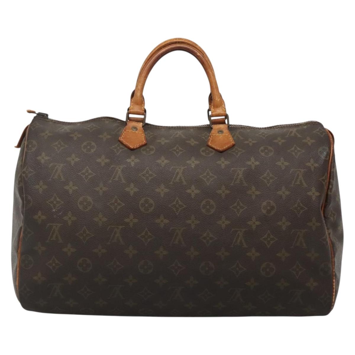 LOUIS VUITTON Monogram Speedy 40 Hand Bag M41522 LV bs28092
