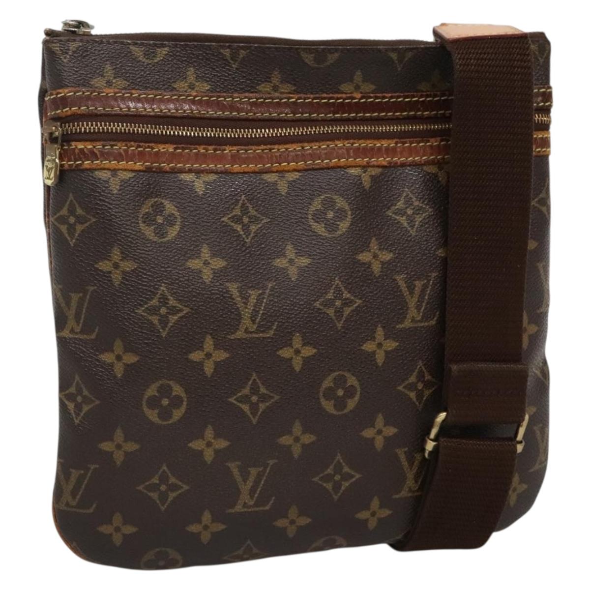 LOUIS VUITTON Monogram Pochette Bosphore Shoulder Bag M40044 LV bs28103