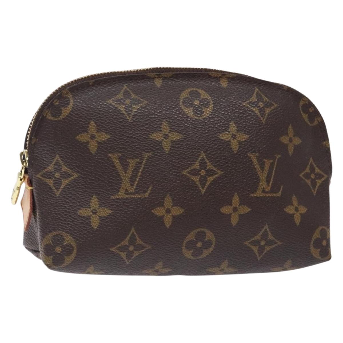 LOUIS VUITTON Monogram Pochette Cosmetic PM Pouch M43998 LV bs28121
