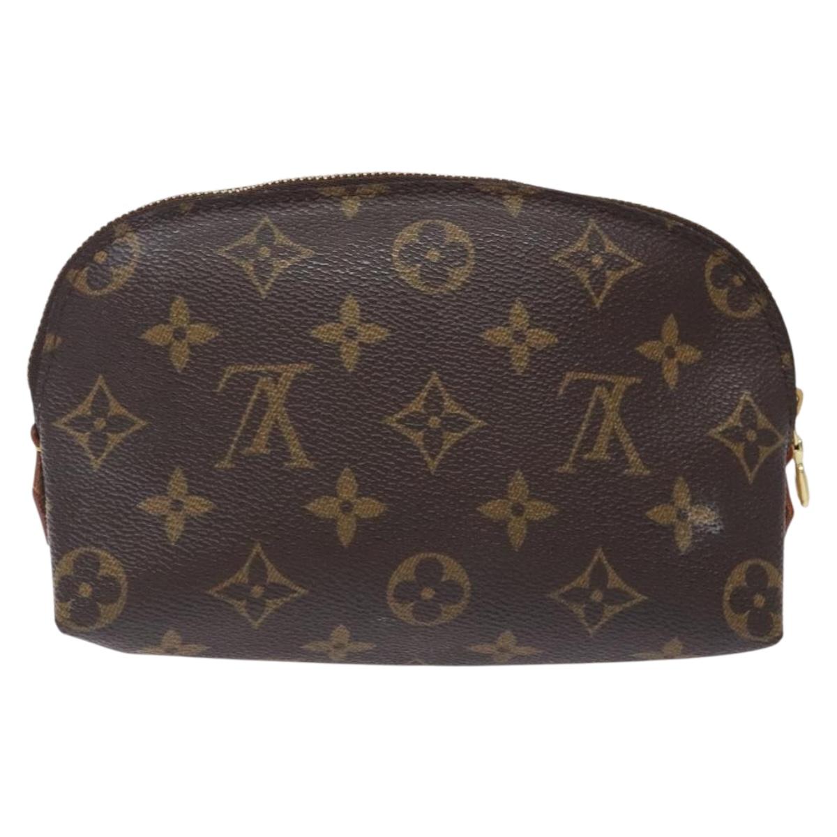 LOUIS VUITTON Monogram Pochette Cosmetic PM Pouch M43998 LV bs28121