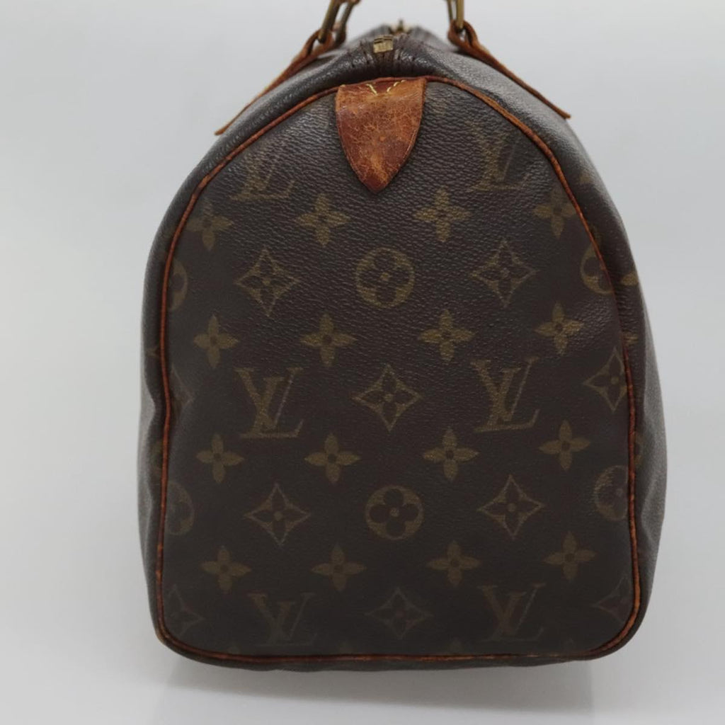 LOUIS VUITTON Monogram Speedy 30 Hand Bag M41526 LV bs28595
