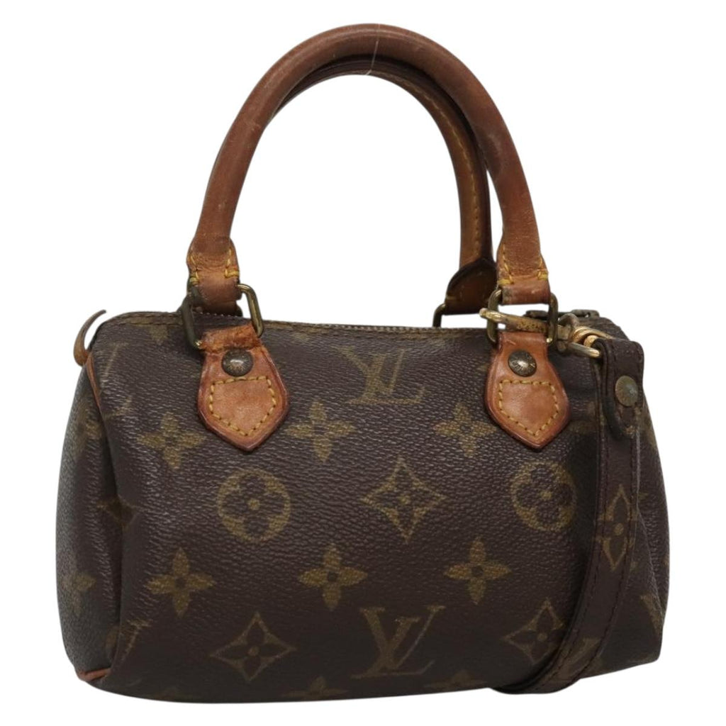 LOUIS VUITTON Monogram Mini Speedy Hand Bag M41534 LV bs28621