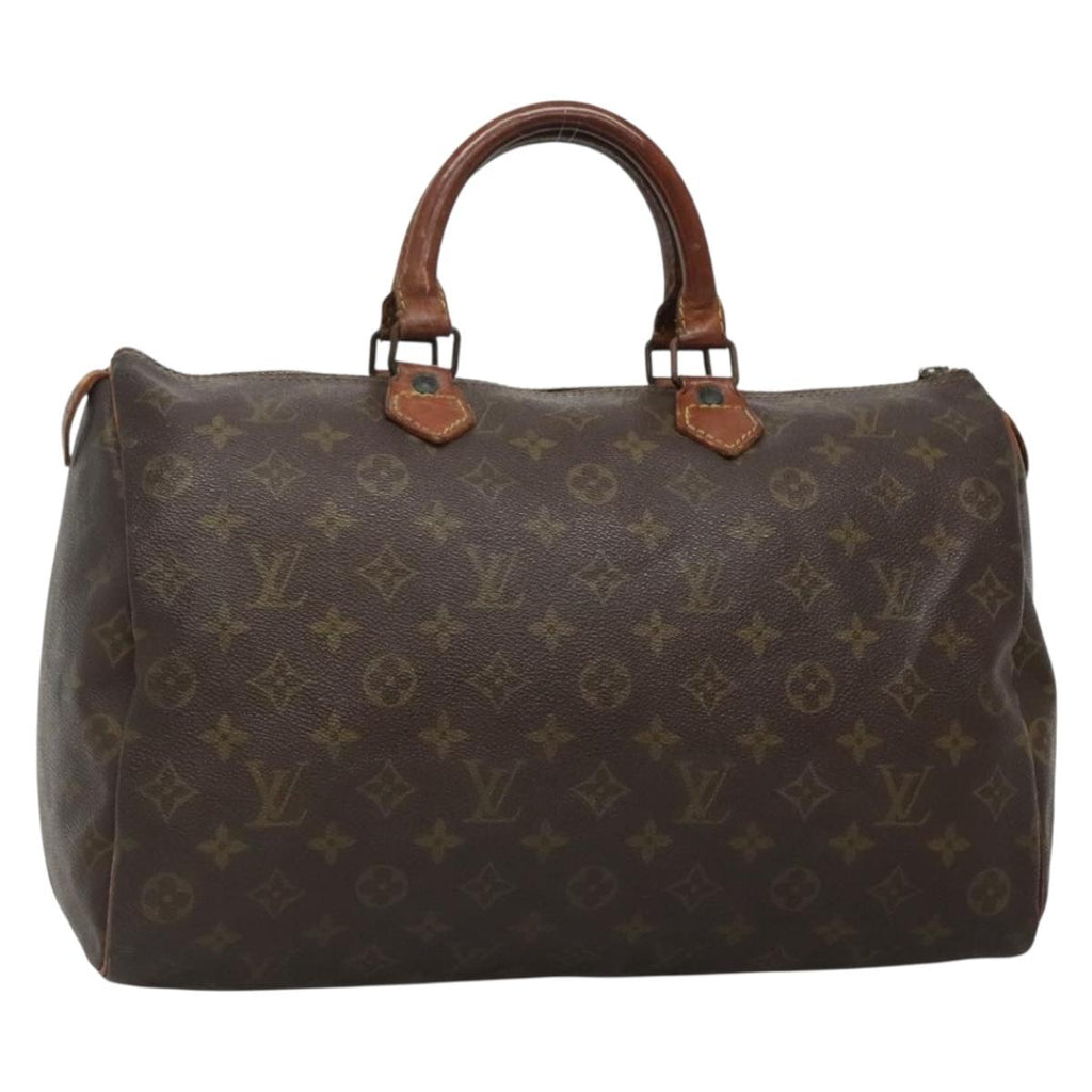 LOUIS VUITTON Monogram Speedy 35 Hand Bag M41524 LV bs28622