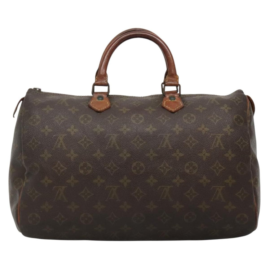 LOUIS VUITTON Monogram Speedy 35 Hand Bag M41524 LV bs28622