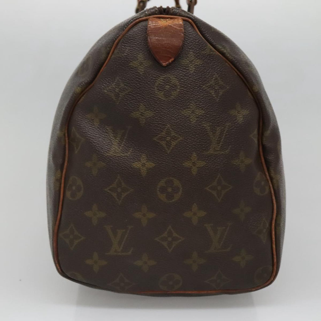 LOUIS VUITTON Monogram Speedy 35 Hand Bag M41524 LV bs28622