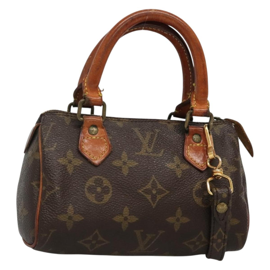 LOUIS VUITTON Monogram Mini Speedy Hand Bag M41534 LV bs28824