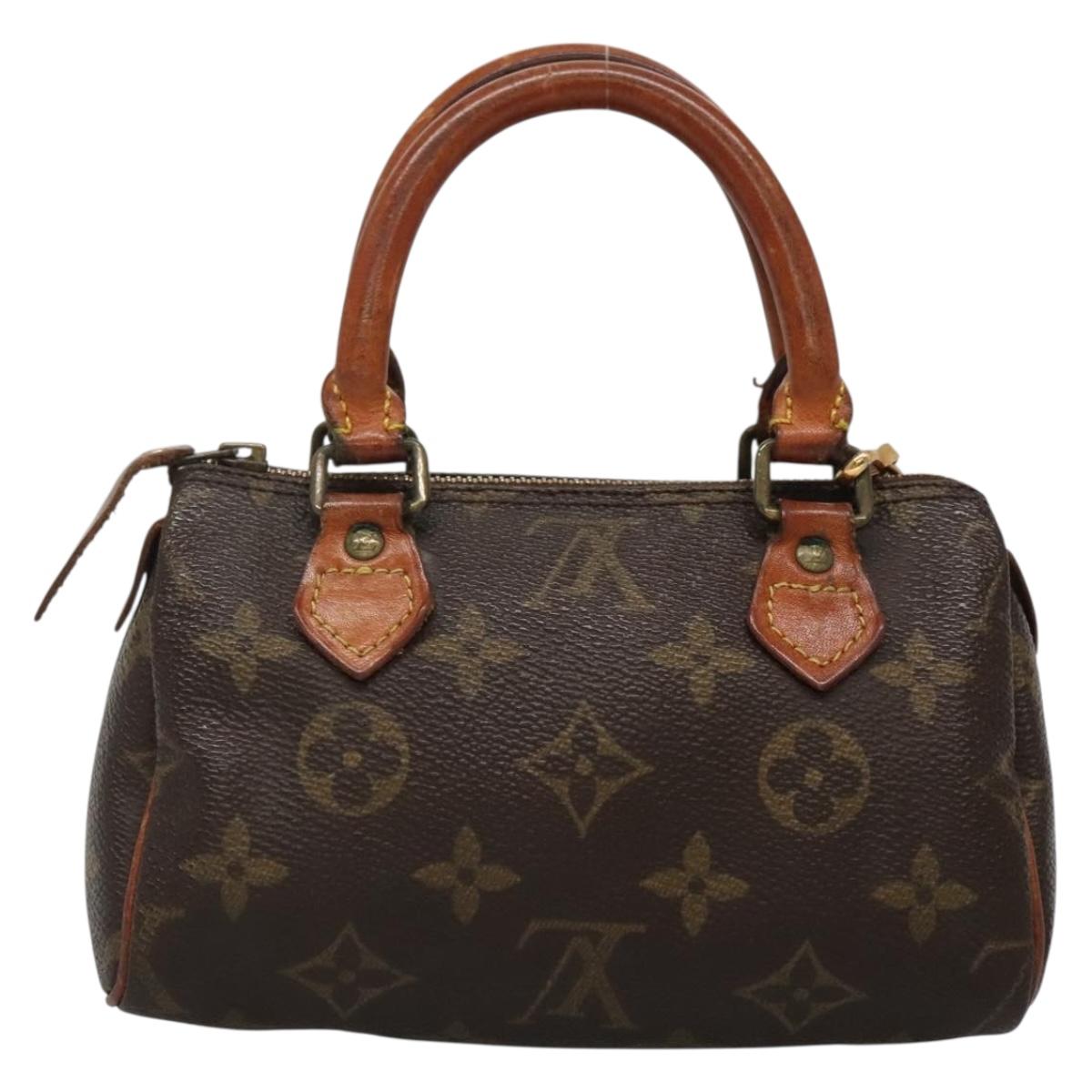 LOUIS VUITTON Monogram Mini Speedy Hand Bag M41534 LV bs28824