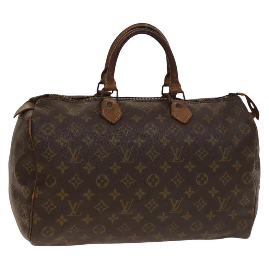 LOUIS VUITTON Monogram Speedy 35 Hand Bag M41524 LV bs28843