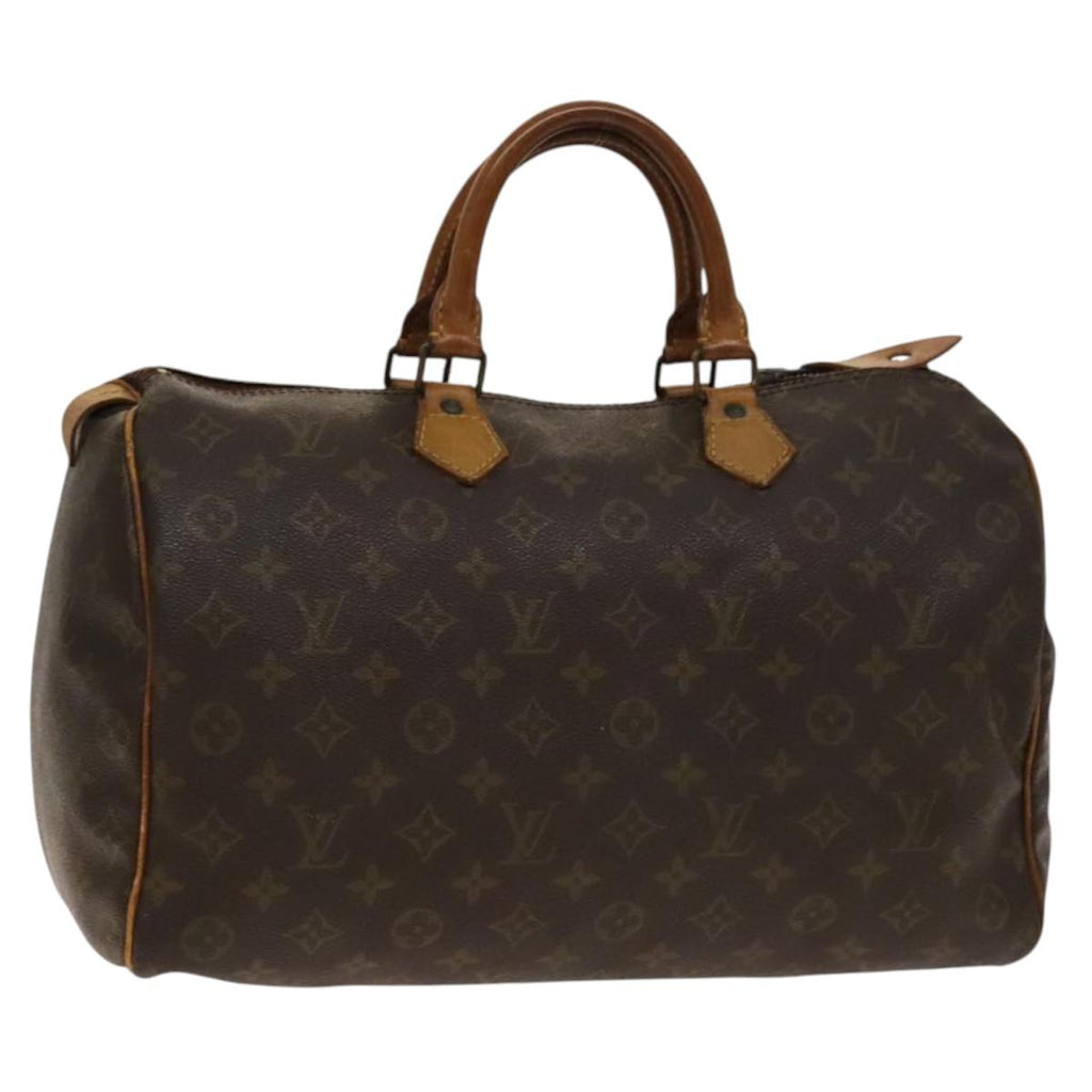 LOUIS VUITTON Monogram Speedy 35 Hand Bag M41524 LV bs28844