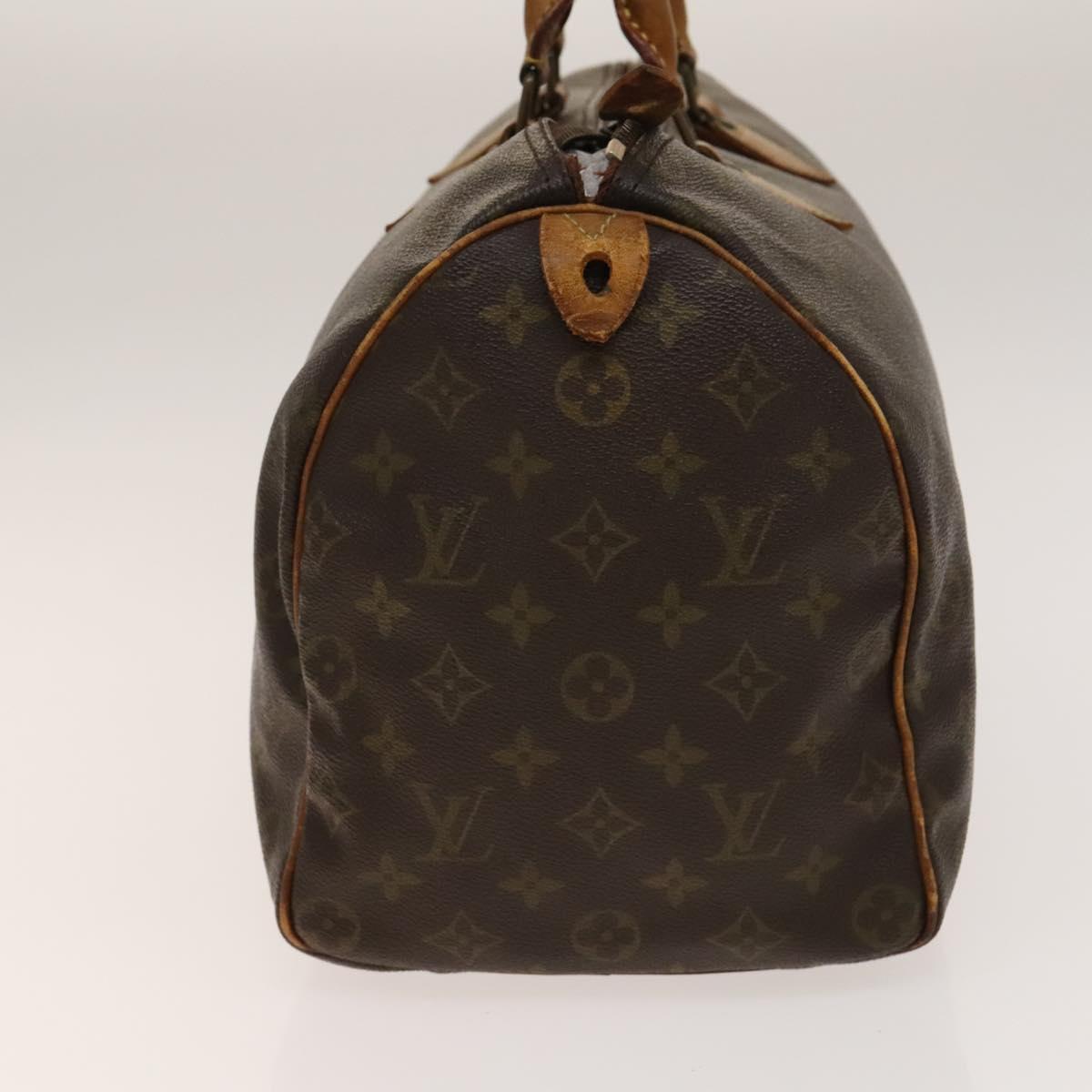 LOUIS VUITTON Monogram Speedy 35 Hand Bag M41524 LV bs28844