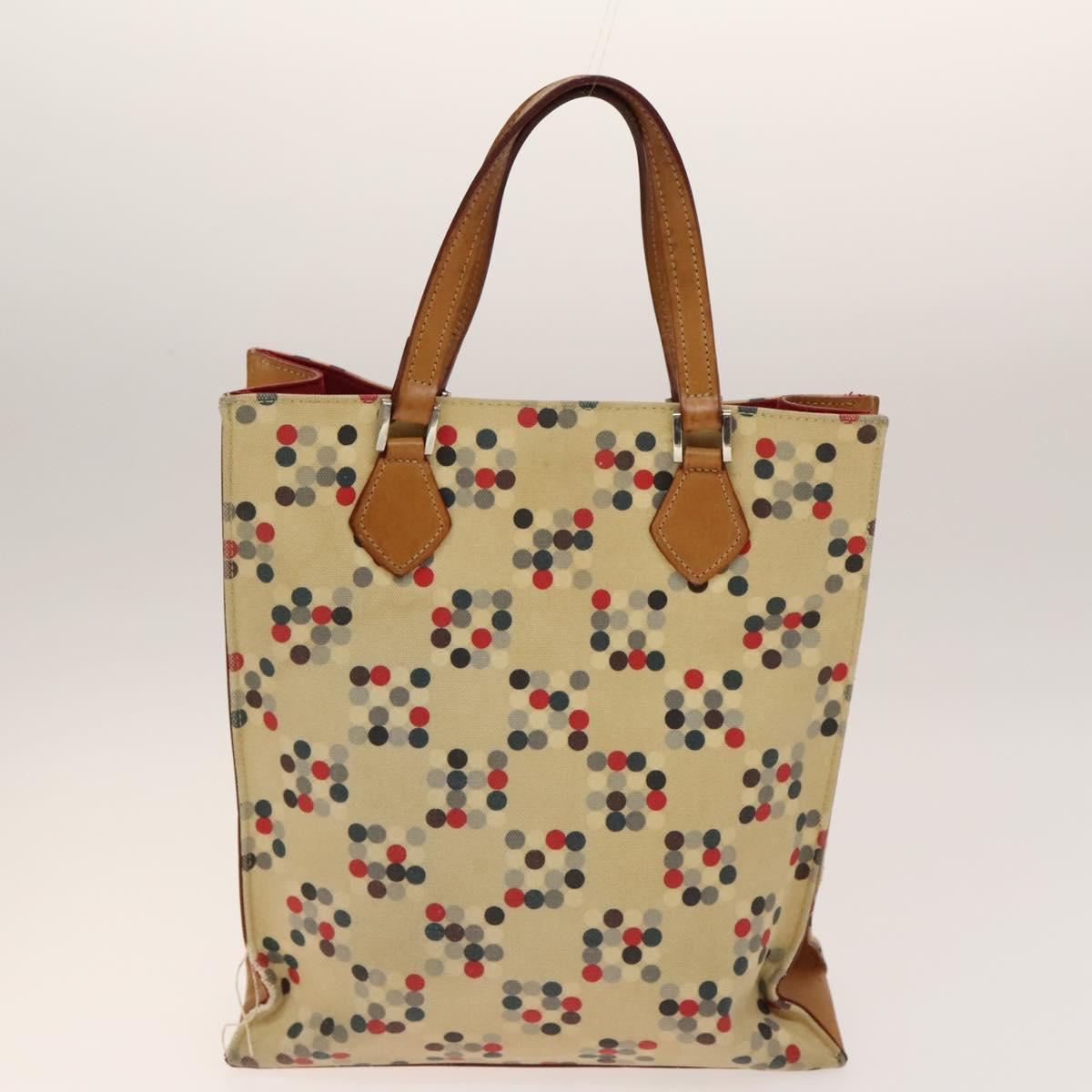 BURBERRY Hand Bag Canvas 4Set Red Beige khaki bs29021