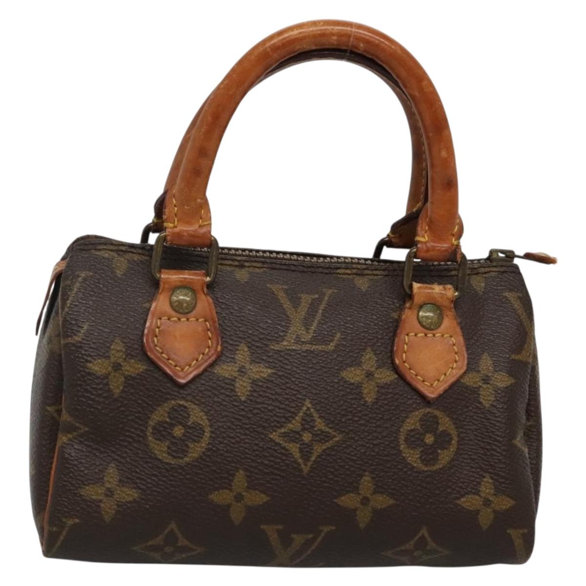 LOUIS VUITTON Monogram Mini Speedy Hand Bag M41534 LV bs29086