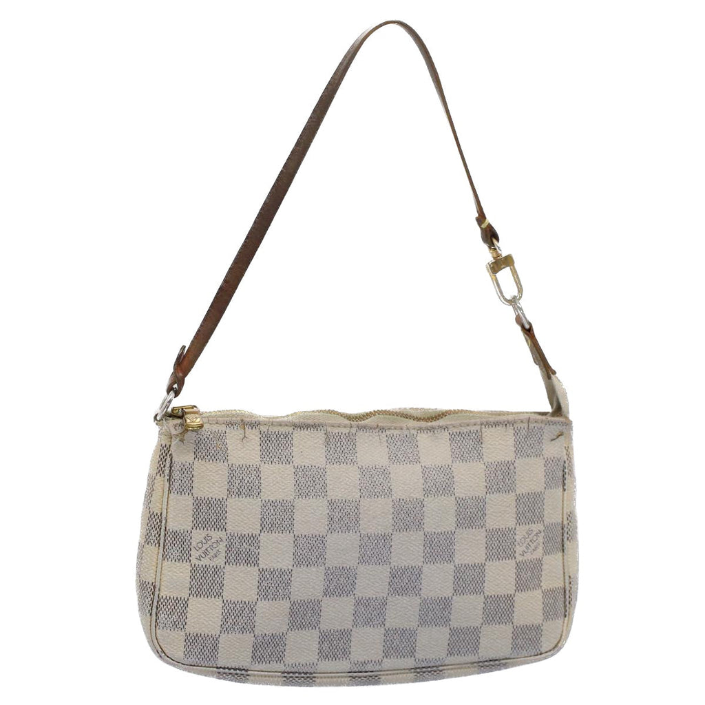 LOUIS VUITTON Damier Azur Pochette Accessoires Pouch N51986 LV bs8588