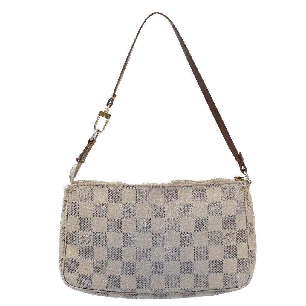 LOUIS VUITTON Damier Azur Pochette Accessoires Pouch N51986 LV bs8588