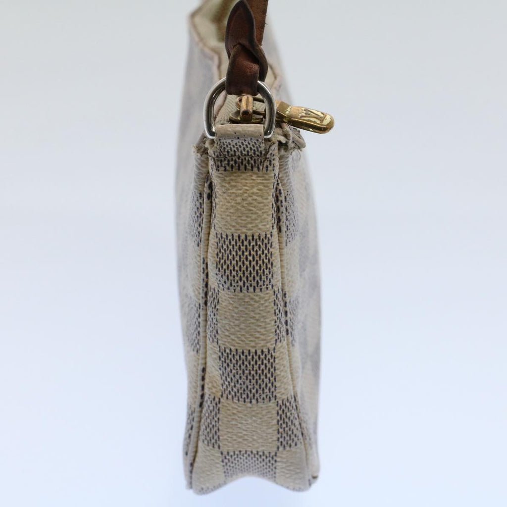 LOUIS VUITTON Damier Azur Pochette Accessoires Pouch N51986 LV bs8588