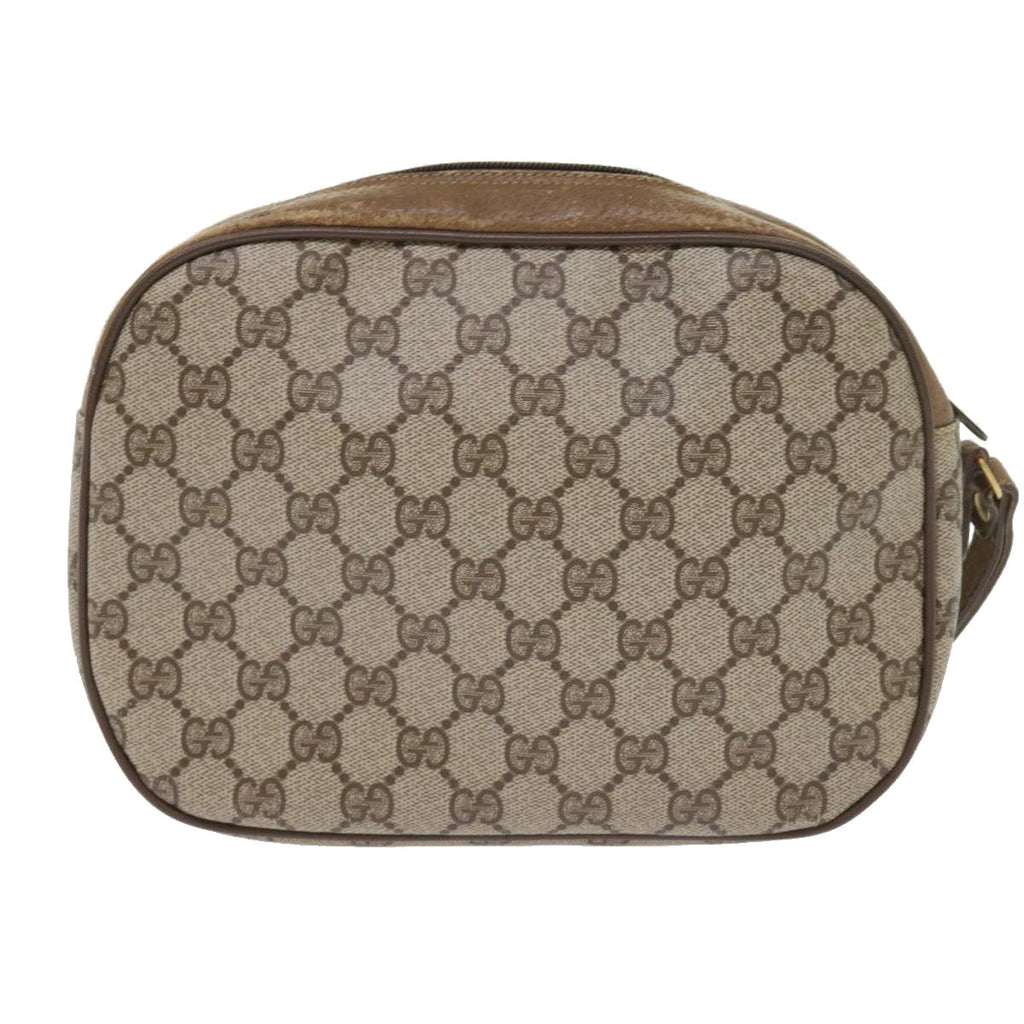 GUCCI GG Supreme Web Sherry Line Clutch Bag Beige Red 89 01 034 bs9231