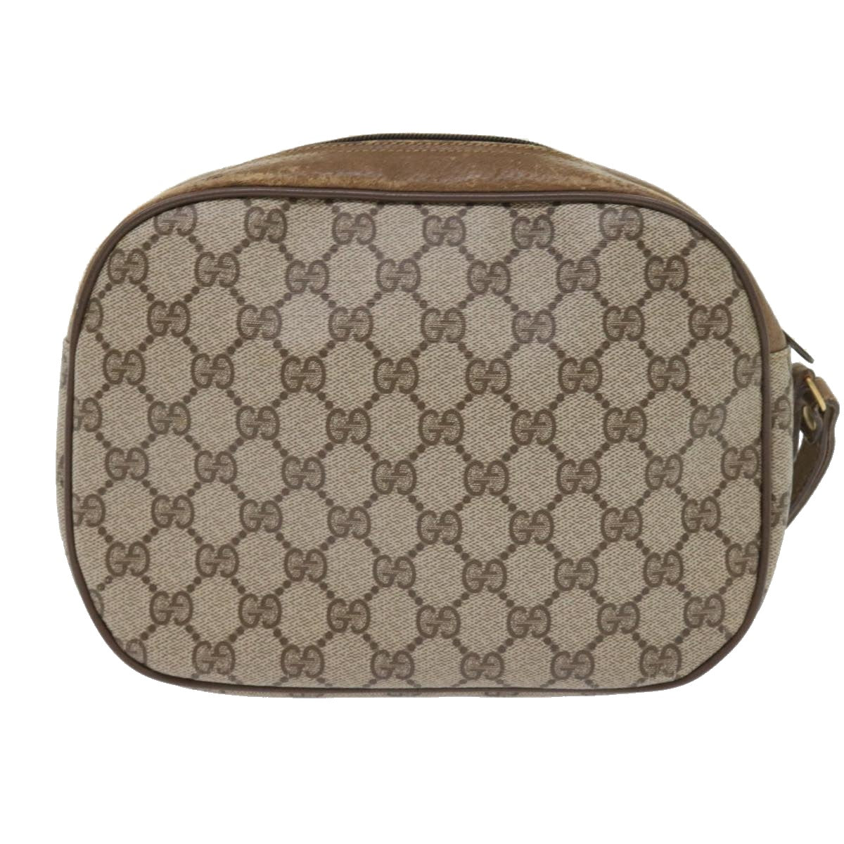 GUCCI GG Supreme Web Sherry Line Clutch Bag Beige Red 89 01 034 bs9231