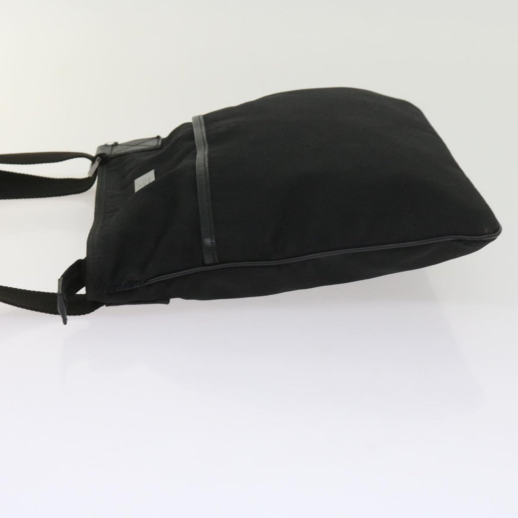 GUCCI Shoulder Bag Canvas Black 141626 bs9546