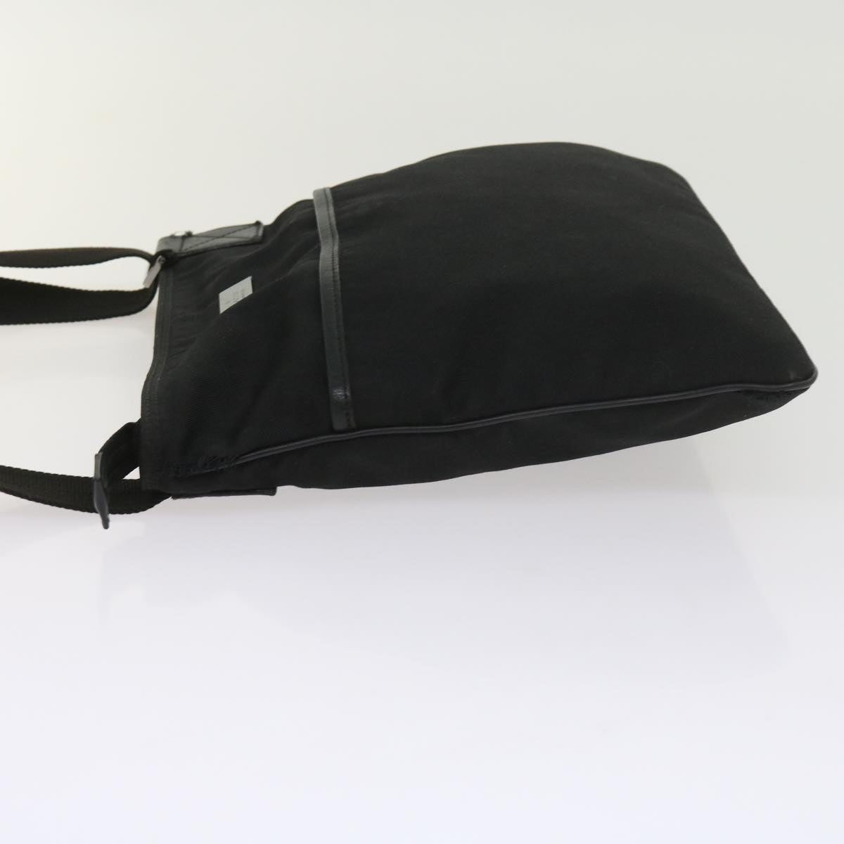 GUCCI Shoulder Bag Canvas Black 141626 bs9546