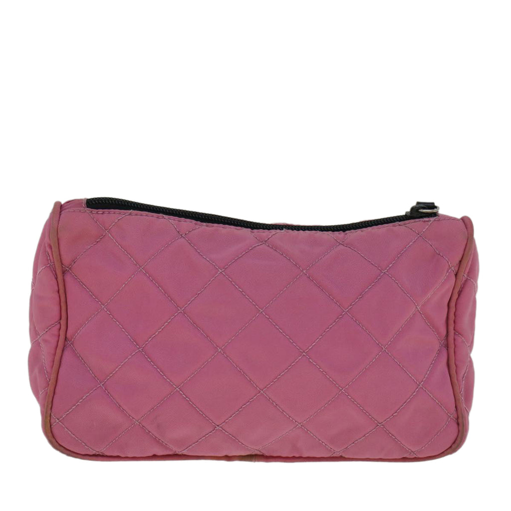 PRADA Pouch Nylon Pink bs9660