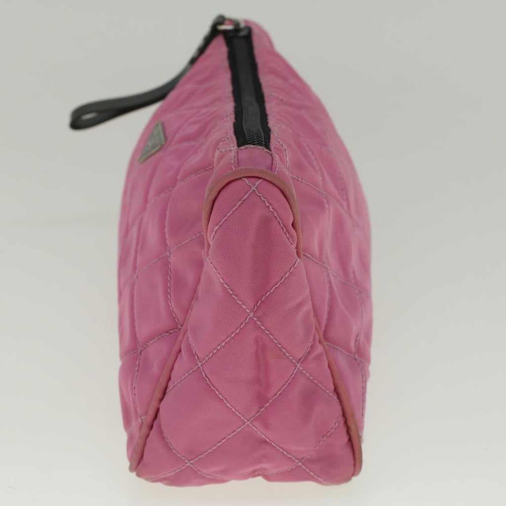 PRADA Pouch Nylon Pink bs9660