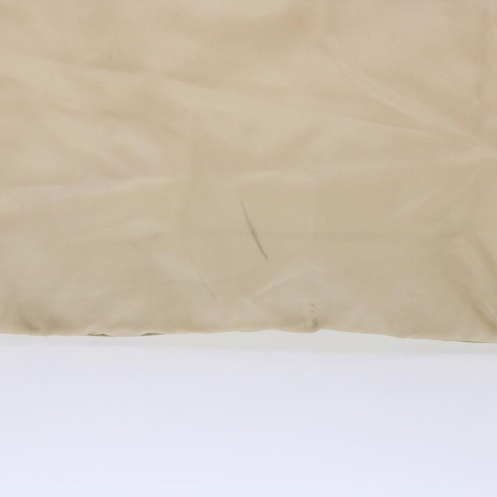 PRADA Hand Bag Nylon Beige cl707