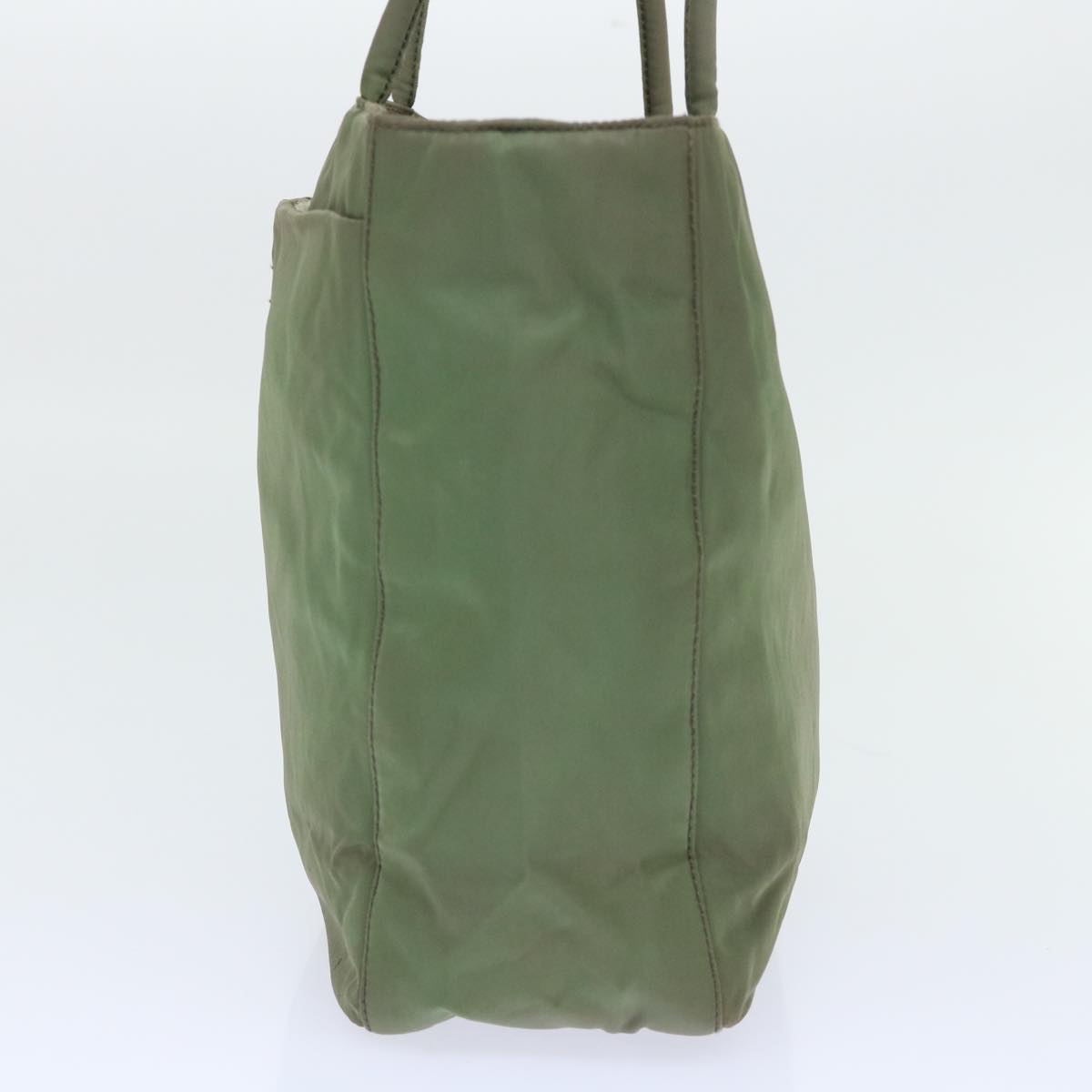 PRADA Shoulder Bag Nylon Khaki cl711