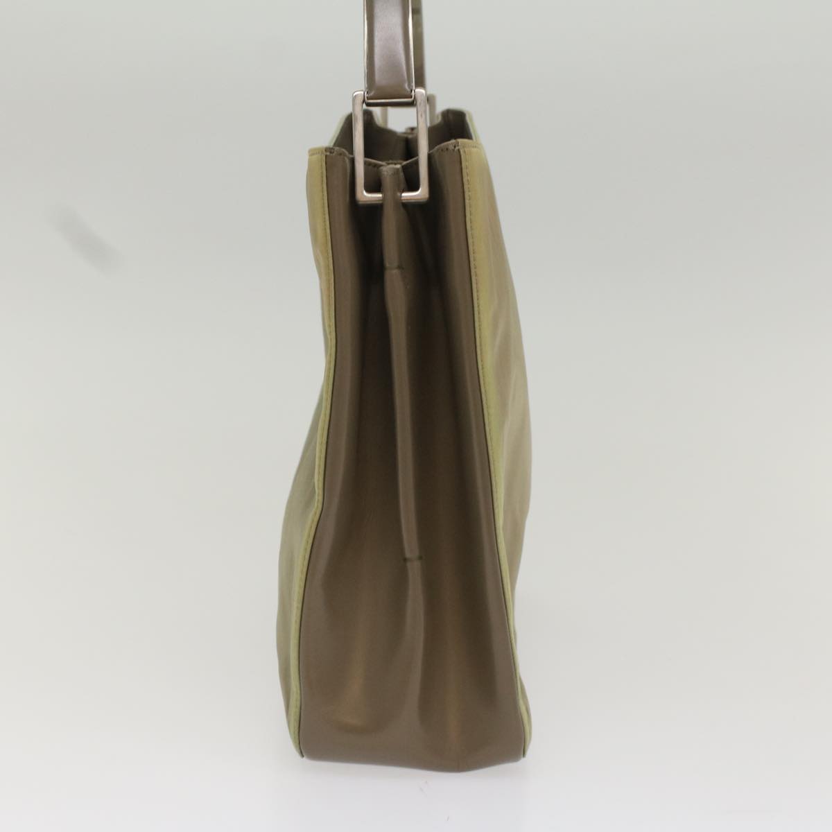 PRADA Shoulder Bag Nylon Khaki cl771