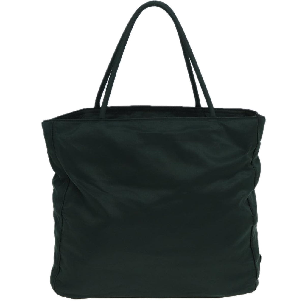 PRADA Hand Bag Nylon Khaki cl840