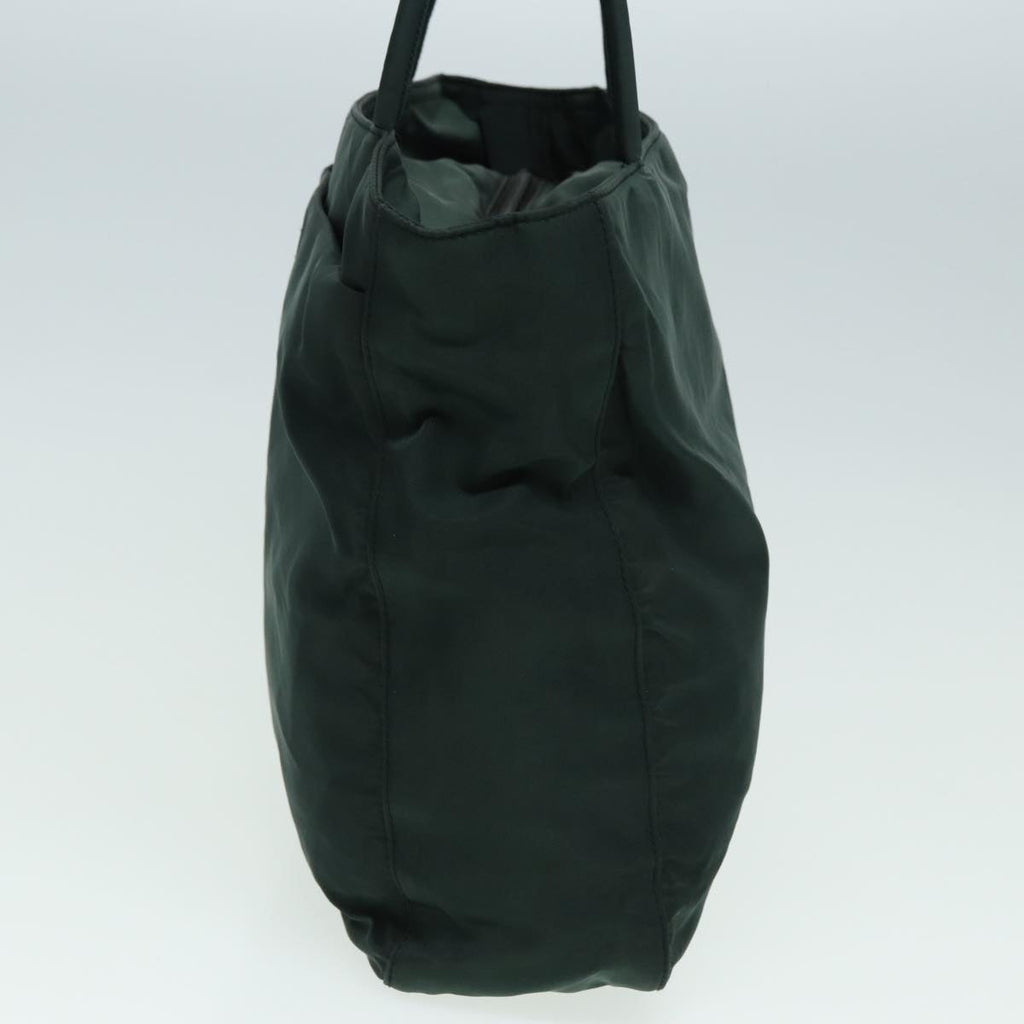 PRADA Hand Bag Nylon Khaki cl840