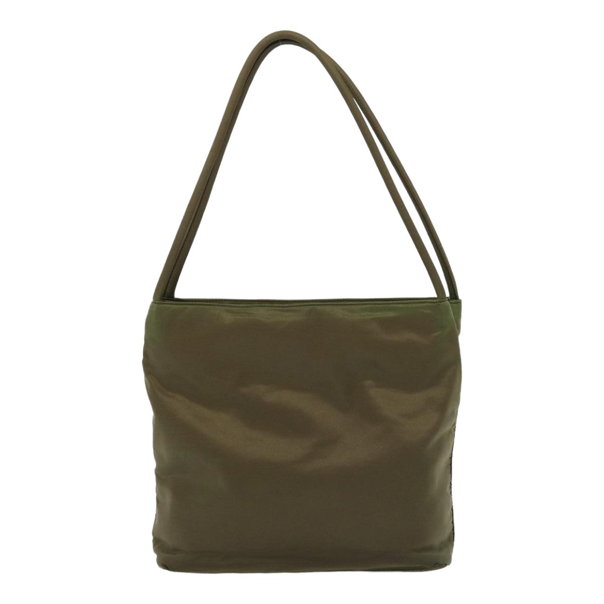 PRADA Hand Bag Nylon Khaki cl841